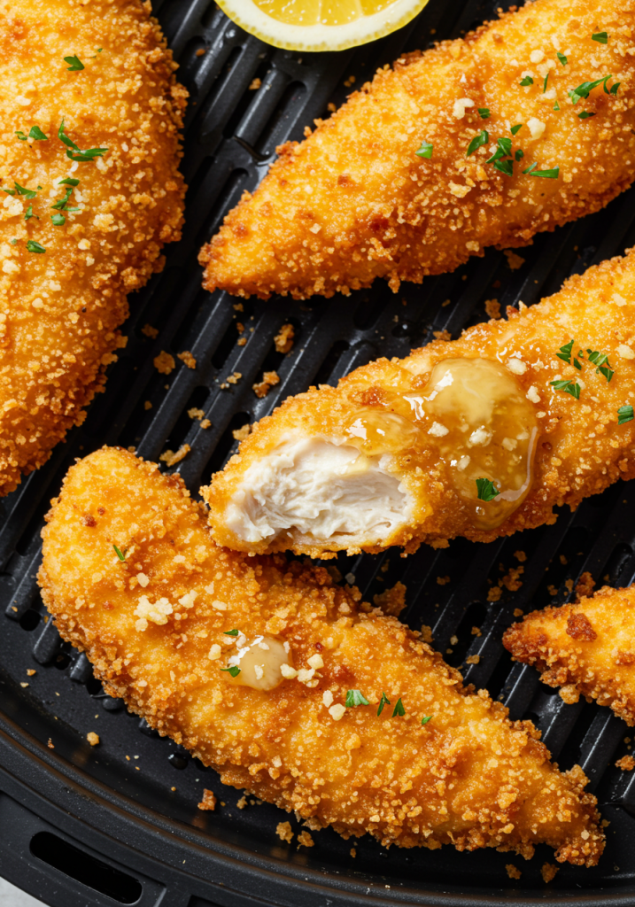 Air Fryer Honey Butter Garlic Chicken Tenders