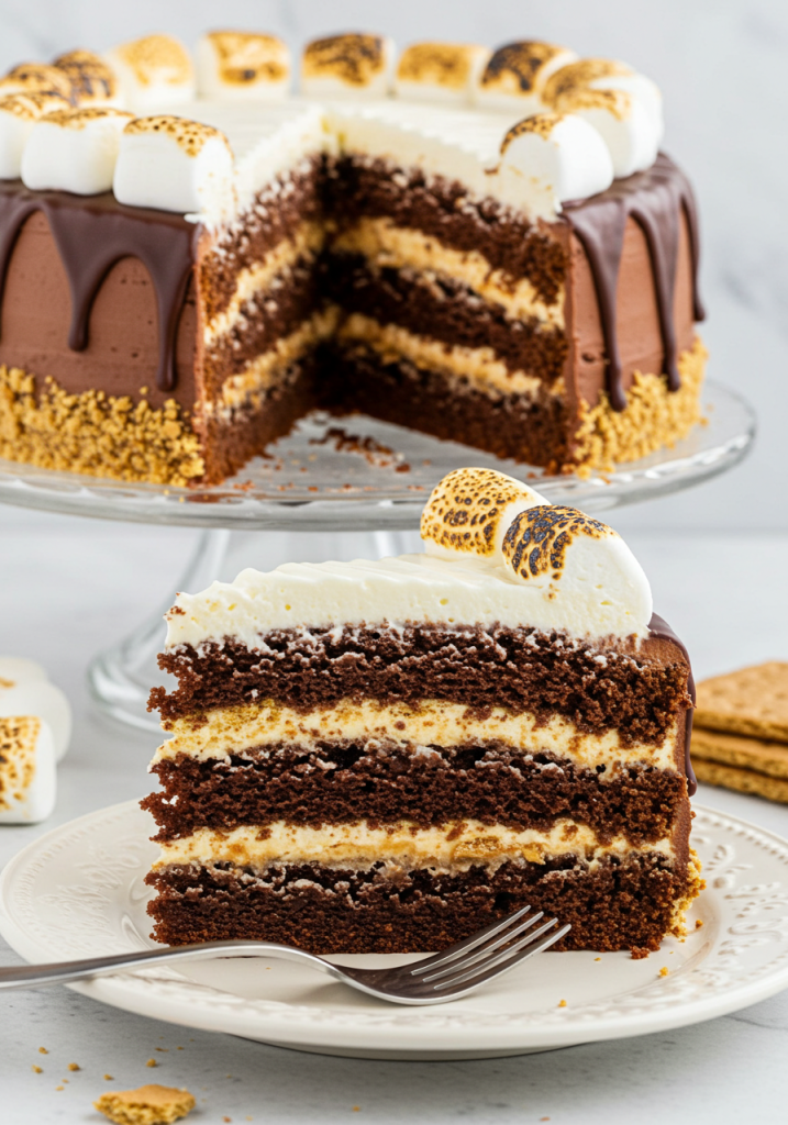 S’mores Cake