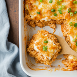 Buffalo Chicken Lasagna with a Ranch Twist