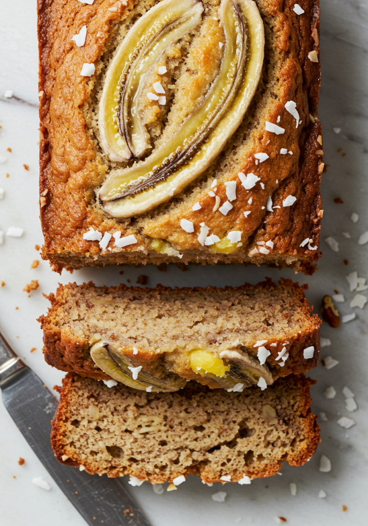 Piña Colada Banana Bread