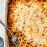 Easy Million-Dollar Spaghetti Casserole